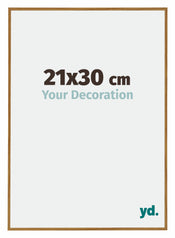 Evry Plastique Cadre Photo 21x30cm Hêtre Clairo De Face Mesure | yourdeclineoration.com