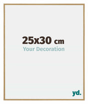 Evry Plastique Cadre Photo 25x30cm Hêtre Clairo De Face Mesure | yourdeclineoration.com