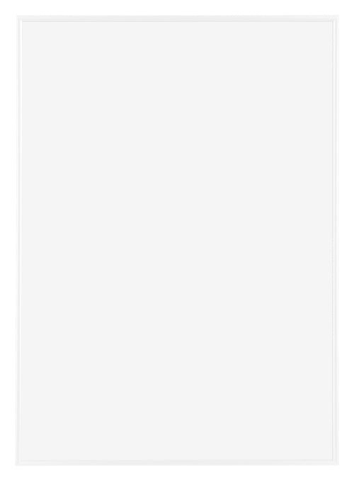 Evry Plastique Cadre Photo 25x35cm Blanc Brillant De Face | yourdeclineoration.com