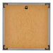 Evry Plastique Cadre Photo 30x30cm Argent Arriere | yourdeclineoration.com