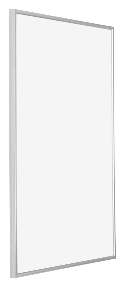 Evry Plastique Cadre Photo 32x45cm Argent De Face Oblique | yourdeclineoration.com