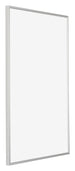 Evry Plastique Cadre Photo 32x45cm Argent De Face Oblique | yourdeclineoration.com