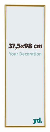 Evry Plastique Cadre Photo 37 5x98cm Or De Face Mesure | yourdeclineoration.com