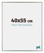 Evry Plastique Cadre Photo 40x55cm Champagne De Face Mesure | yourdeclineoration.com