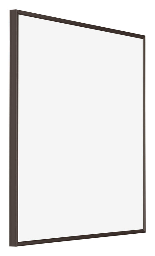 Evry Plastique Cadre Photo 50x50cm Anthracite De Face Oblique | yourdeclineoration.com