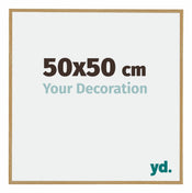 Evry Plastique Cadre Photo 50x50cm Hêtre Clairo De Face Mesure | yourdeclineoration.com