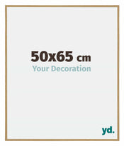 Evry Plastique Cadre Photo 50x65cm Hêtre Clairo De Face Mesure | yourdeclineoration.com