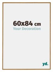Evry Plastique Cadre Photo 60x84cm Hêtre Clairo De Face Mesure | yourdeclineoration.com