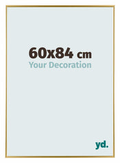 Evry Plastique Cadre Photo 60x84cm Or De Face Mesure | yourdeclineoration.com