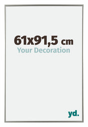 Evry Plastique Cadre Photo 61x91 5cm Champagne De Face Mesure | yourdeclineoration.com