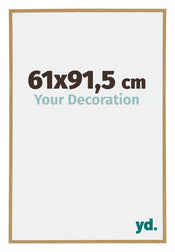 Evry Plastique Cadre Photo 61x91 5cm Hêtre Clairo De Face Mesure | yourdeclineoration.com