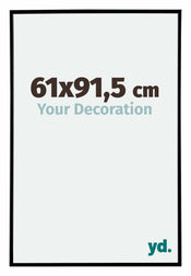 Evry Plastique Cadre Photo 61x91 5cm Noir Mat De Face Mesure | yourdeclineoration.com