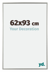 Evry Plastique Cadre Photo 62x93cm Champagne De Face Mesure | yourdeclineoration.com