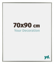 Evry Plastique Cadre Photo 70x90cm Champagne De Face Mesure | yourdeclineoration.com
