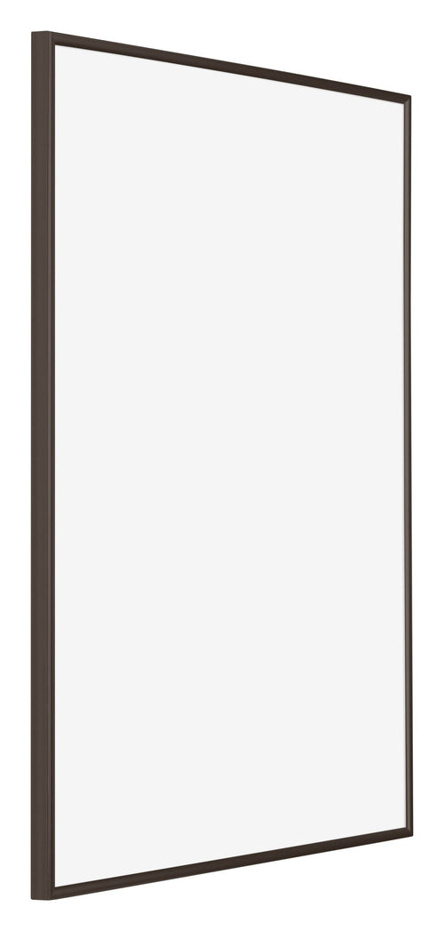 Evry Plastique Cadre Photo 75x100cm Anthracite De Face Oblique | yourdeclineoration.com