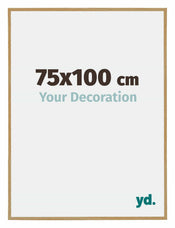 Evry Plastique Cadre Photo 75x100cm Hêtre Clairo De Face Mesure | yourdeclineoration.com