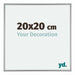 Kent Aluminium Cadre Photo 20x20cm Platine De Face Mesure | yourdeclineoration.com
