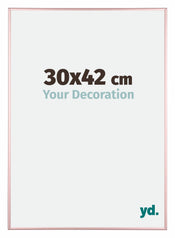 Kent Aluminium Cadre Photo 30x42cm Cuivre De Face Mesure | yourdeclineoration.com