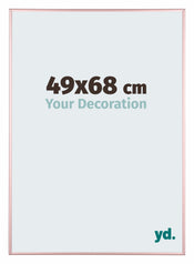 Kent Aluminium Cadre Photo 49x68cm Cuivre De Face Mesure | yourdeclineoration.com