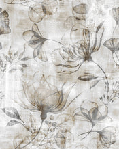 Komar Rustic Roses Intisse Papier Peint 200x250cm 2 bandes | yourdeclineoration.com