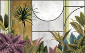 Komar Timeless Temple Intisse Papier Peint 400x250cm 4 bandes | yourdeclineoration.com