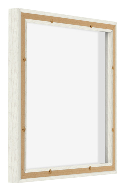 Lyon MDF Baklijst 1 1 White Wash Arriere Oblique | yourdeclineoration.com