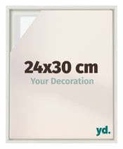 Lyon MDF Baklijst 24x30cm Blanc Mat De Face Mesure | yourdeclineoration.com