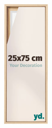 Lyon MDF Baklijst 25x75cm Hetre De Face Mesure | yourdeclineoration.com