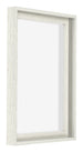Lyon MDF Baklijst 3 4 White Wash De Face Oblique | yourdeclineoration.com