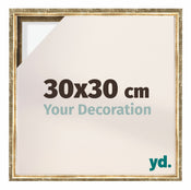 Lyon MDF Baklijst 30x30cm Or Antique De Face Mesure | yourdeclineoration.com