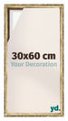 Lyon MDF Baklijst 30x60cm Or Antique De Face Mesure | yourdeclineoration.com