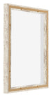 Lyon MDF Baklijst 4 5 Blanc Vintage Arriere Oblique | yourdeclineoration.com