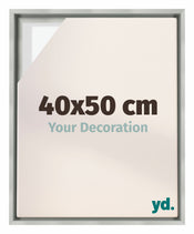 Lyon MDF Baklijst 40x50cm Argent Mat De Face Mesure | yourdeclineoration.com
