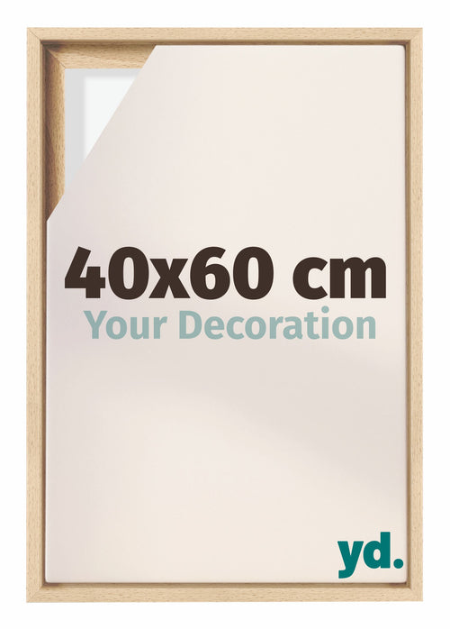Lyon MDF Baklijst 40x60cm Hetre De Face Mesure | yourdeclineoration.com