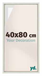 Lyon MDF Baklijst 40x80cm Blanc Mat De Face Mesure | yourdeclineoration.com