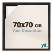 Lyon MDF Baklijst 70x70cm Chene Fonce De Face Mesure | yourdeclineoration.com