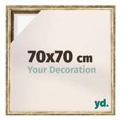 Lyon MDF Baklijst 70x70cm Or Antique De Face Mesure | yourdeclineoration.com