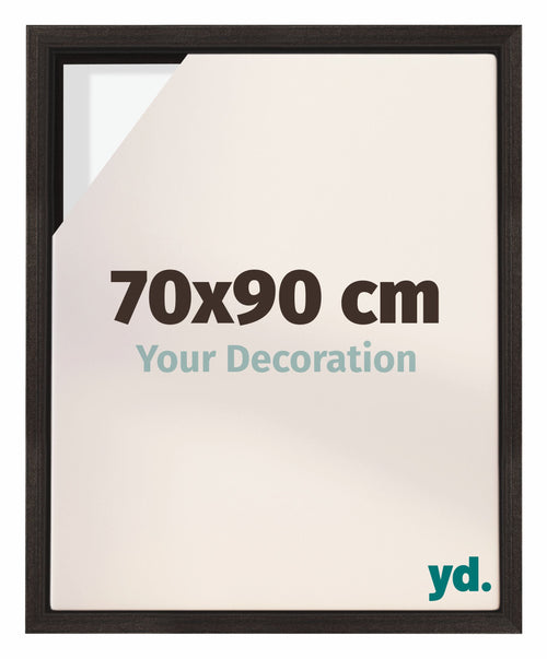 Lyon MDF Baklijst 70x90cm Chene Fonce De Face Mesure | yourdeclineoration.com