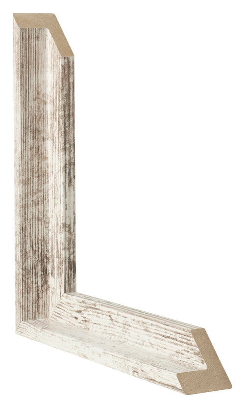 Lyon MDF Baklijst Blanc Vintage Intersection | yourdeclineoration.com