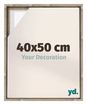 Lyon MDF Cadre Flottant 40x50cm Chene Sonoma De Face Mesure | yourdeclineoration.com
