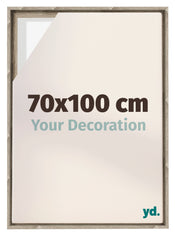Lyon MDF Cadre Flottant 70x100cm Chene Sonoma De Face Mesure | yourdeclineoration.com