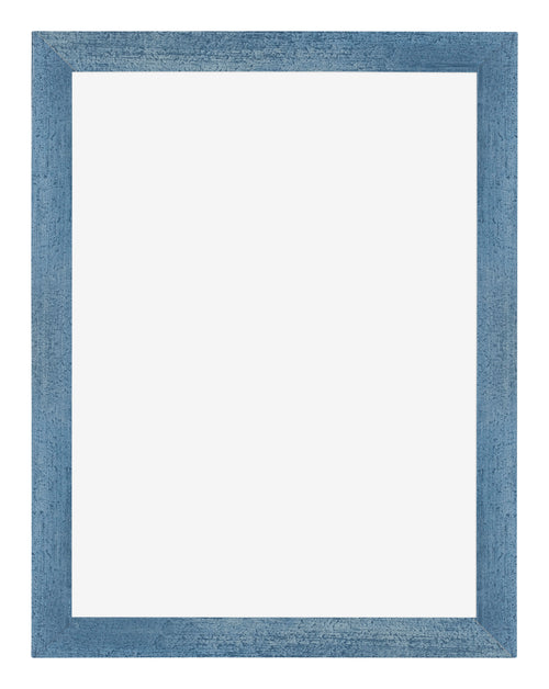 Mura MDF Cadre Photo 18x24cm Bleu Brillant Geveegd De Face | yourdeclineoration.com