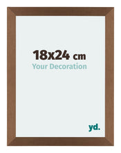 Mura MDF Cadre Photo 18x24cm Cuivre Decor De Face Mesure | yourdeclineoration.com