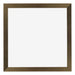 Mura MDF Cadre Photo 20x20cm Bronze Décor De Face | yourdeclineoration.com