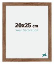 Mura MDF Cadre Photo 20x25cm Chêne Rustique De Face Mesure | yourdeclineoration.com