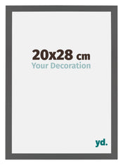 Mura MDF Cadre Photo 20x28cm Anthracite Mesure | yourdeclineoration.com
