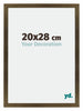 Mura MDF Cadre Photo 20x28cm Bronze Décor De Face Mesure | yourdeclineoration.com