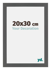 Mura MDF Cadre Photo 20x30cm Anthracite Mesure | yourdeclineoration.com