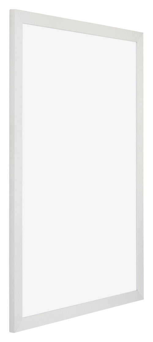 Mura MDF Cadre Photo 21x29 7cm A4 Blanc Mat De Face Oblique | yourdeclineoration.com