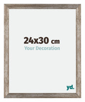 Mura MDF Cadre Photo 24x30cm Métal Vintage De Face Mesure | yourdeclineoration.com